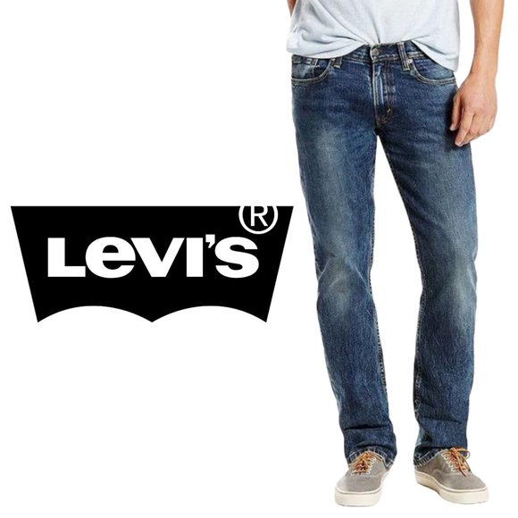 Levis 54 Slim Straight Jeans 34x29 